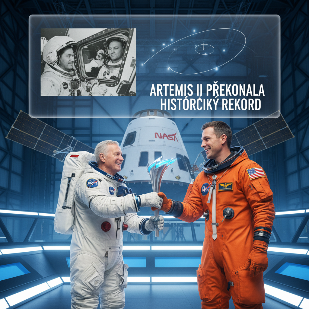 Artemis II překonala historický rekord: Astronaut Haise s úsměvem předává štafetu