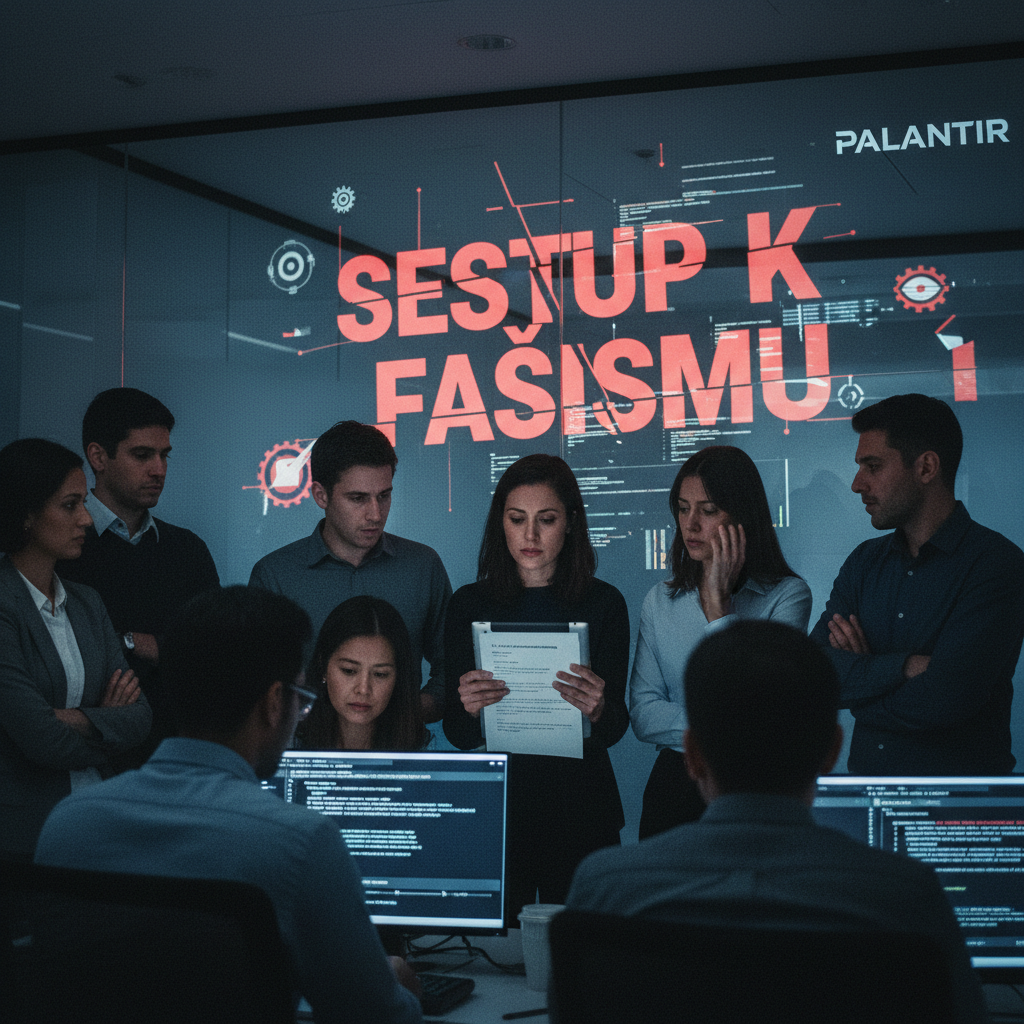 Palantir v krizi? Zaměstnanci hovoří o „sestupu k fašismu“