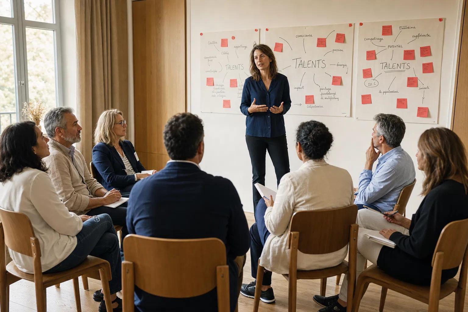 Atelier collectif de formation au management chez ChangeTonFutur