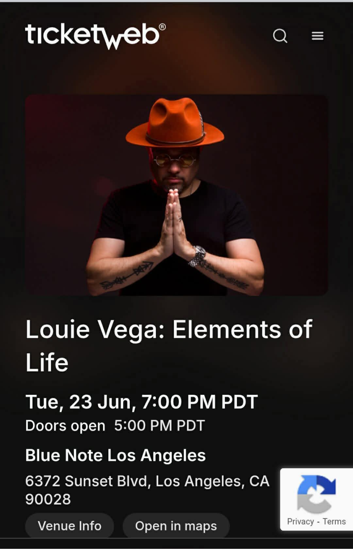 Louie Vega: Elements of Life