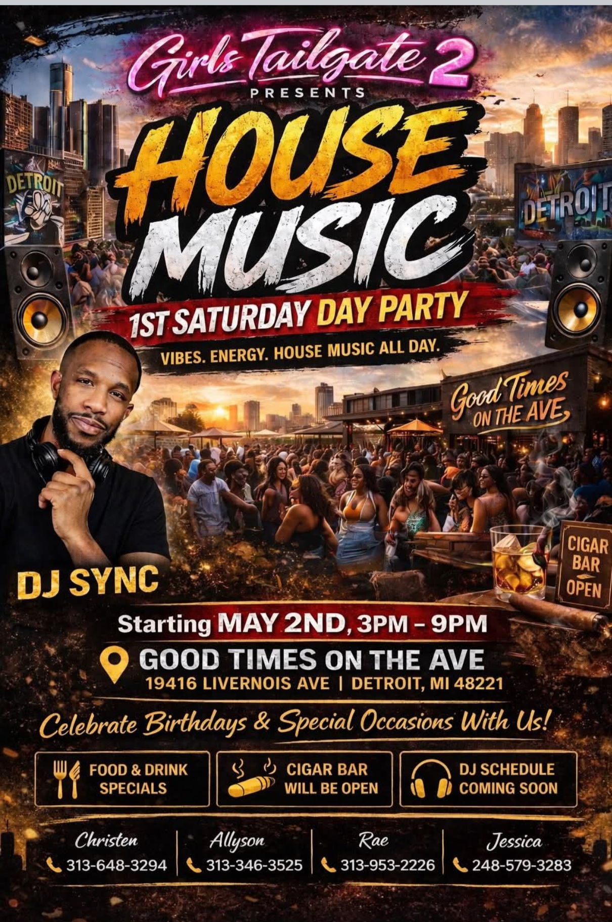 House Music 1st Saturday Day Party