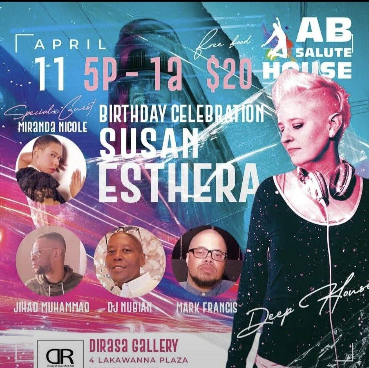 AB SALUTE HOUSE: Birthday Celebration Susan Esthera