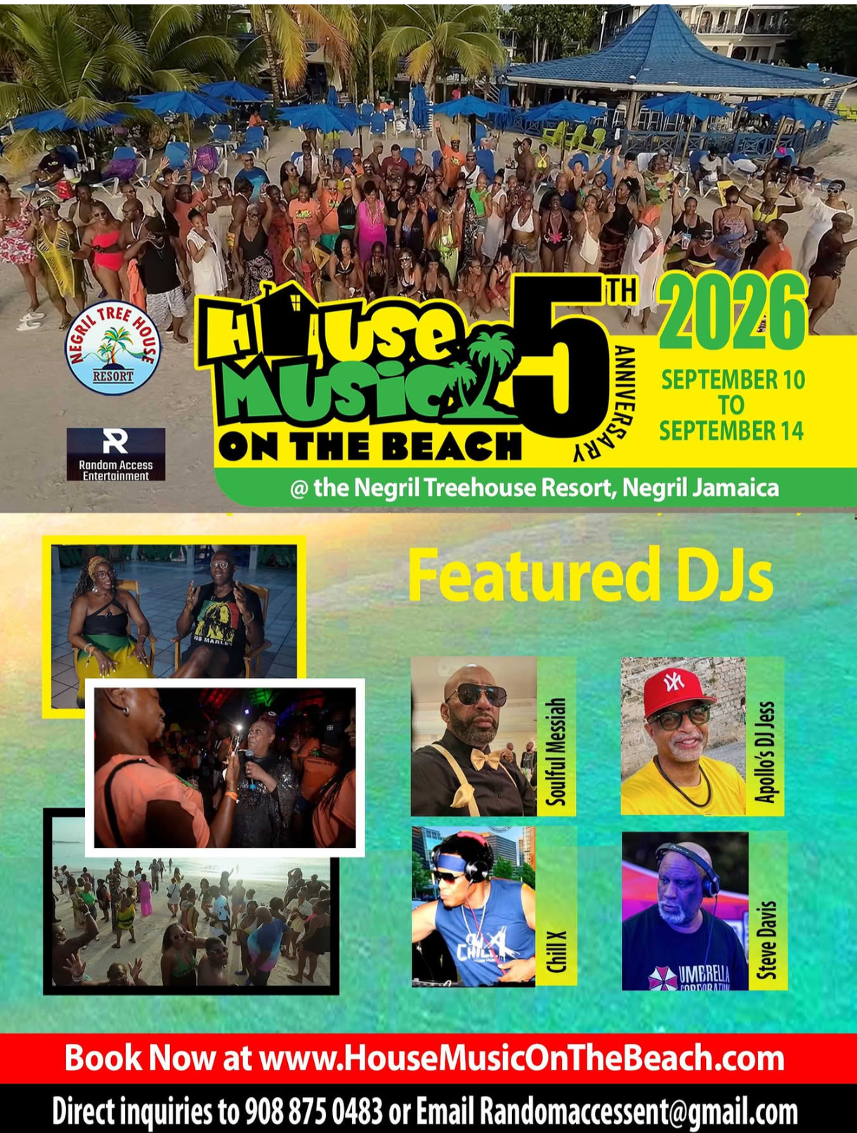 House Music on the Beach 5th Anniversary
