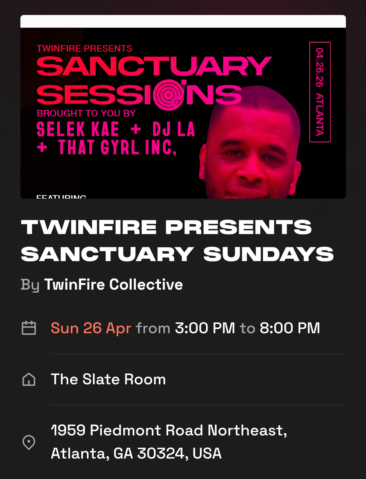 SANCTUARY SUNDAYS