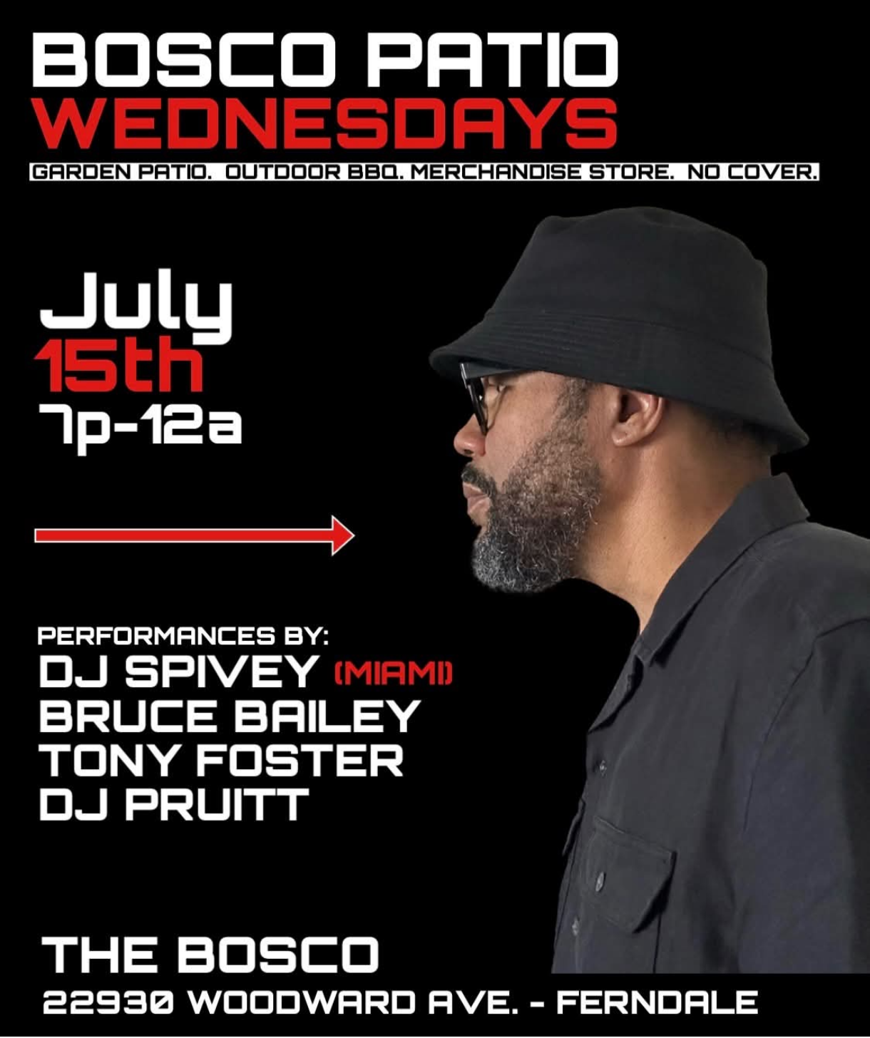 BOSCO PATIO WEDNESDAYS