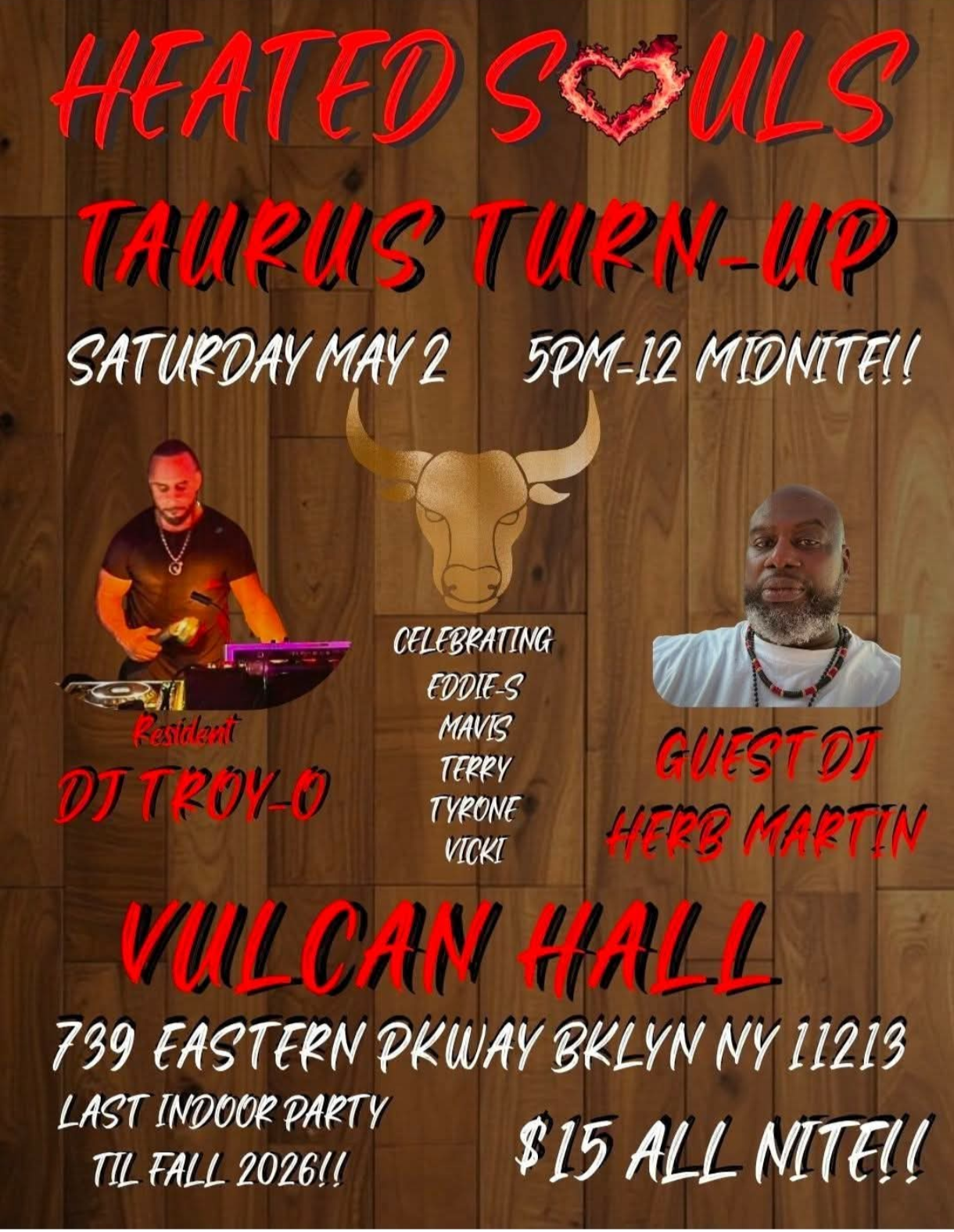 HEATED SOULS TAURUS TURN-UP