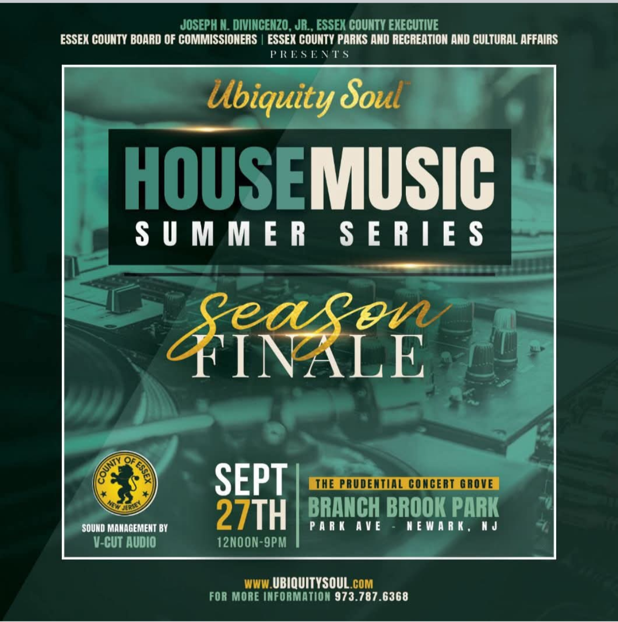 Ubiquity Soul House Music Summer Series Season Finale