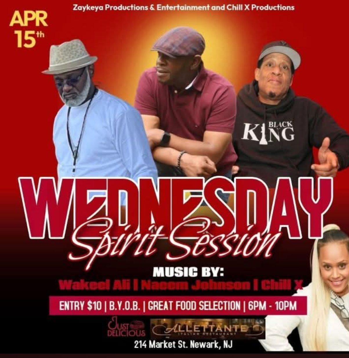 WEDNESDAY Spirit Session