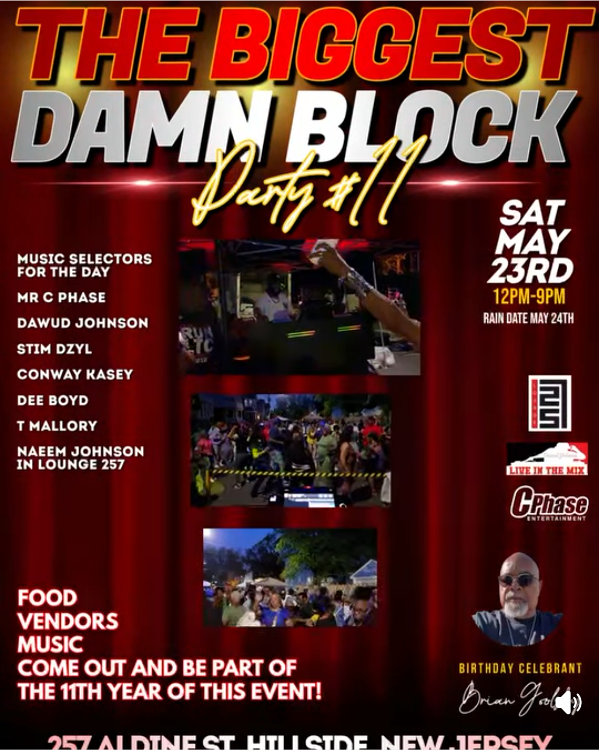 THE BIGGEST DAMN BLOCK Party #11