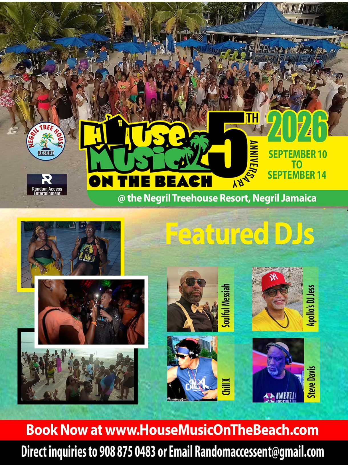 House Music On The Beach 5th Anniversary