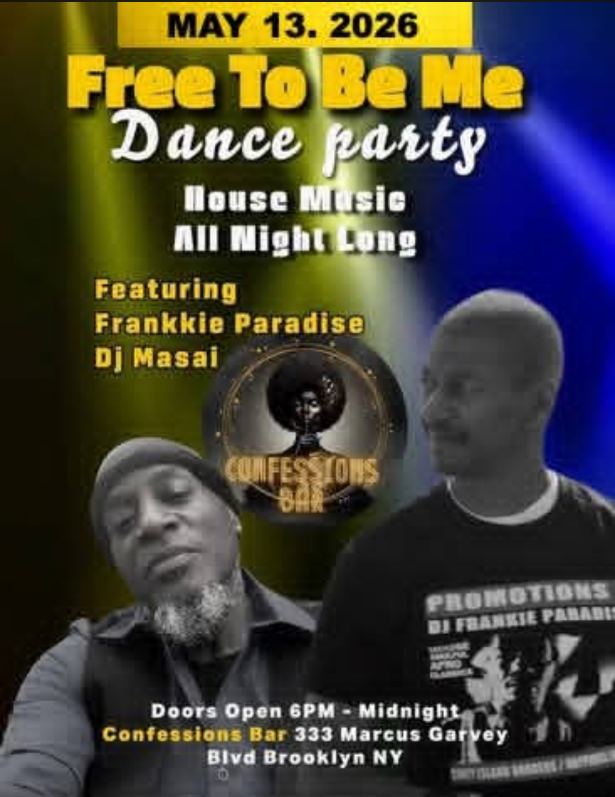 Free To Be Me Dance party