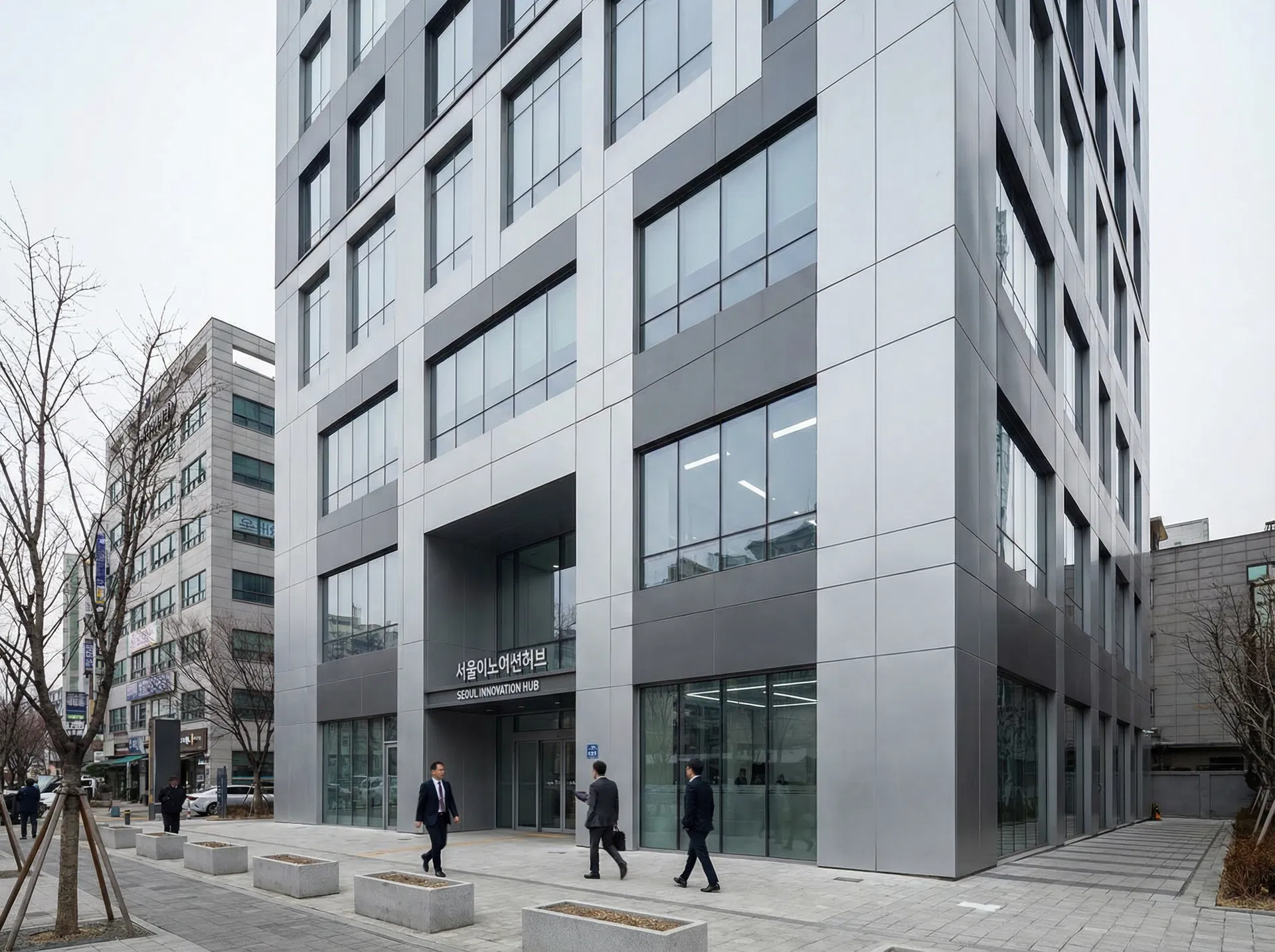 산업단지 공장 외장재 시공