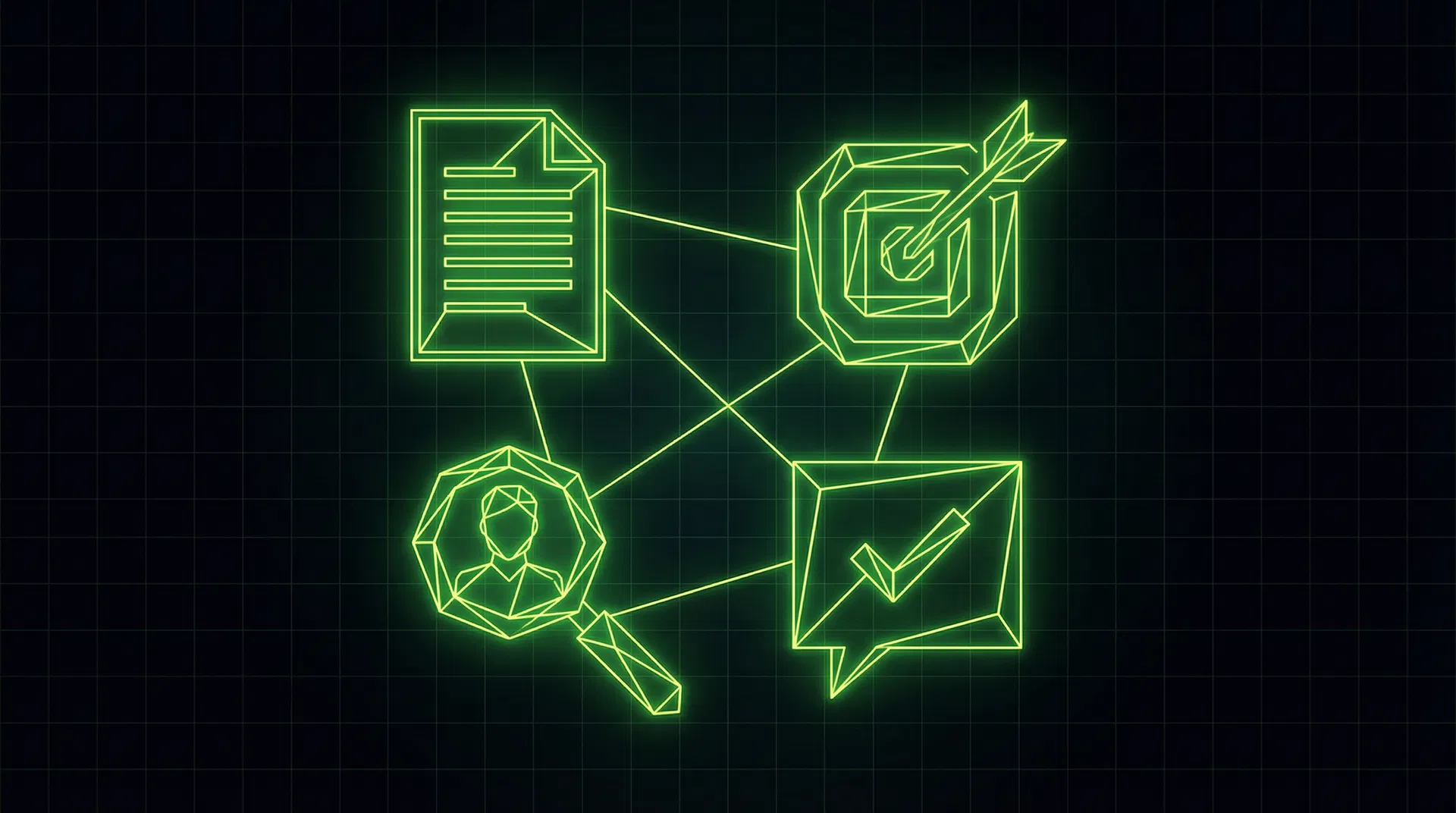 Visualização dos 4 pilares do Método Acelera Digital: Conteúdo, Tráfego Pago, Prospecção e Vendas