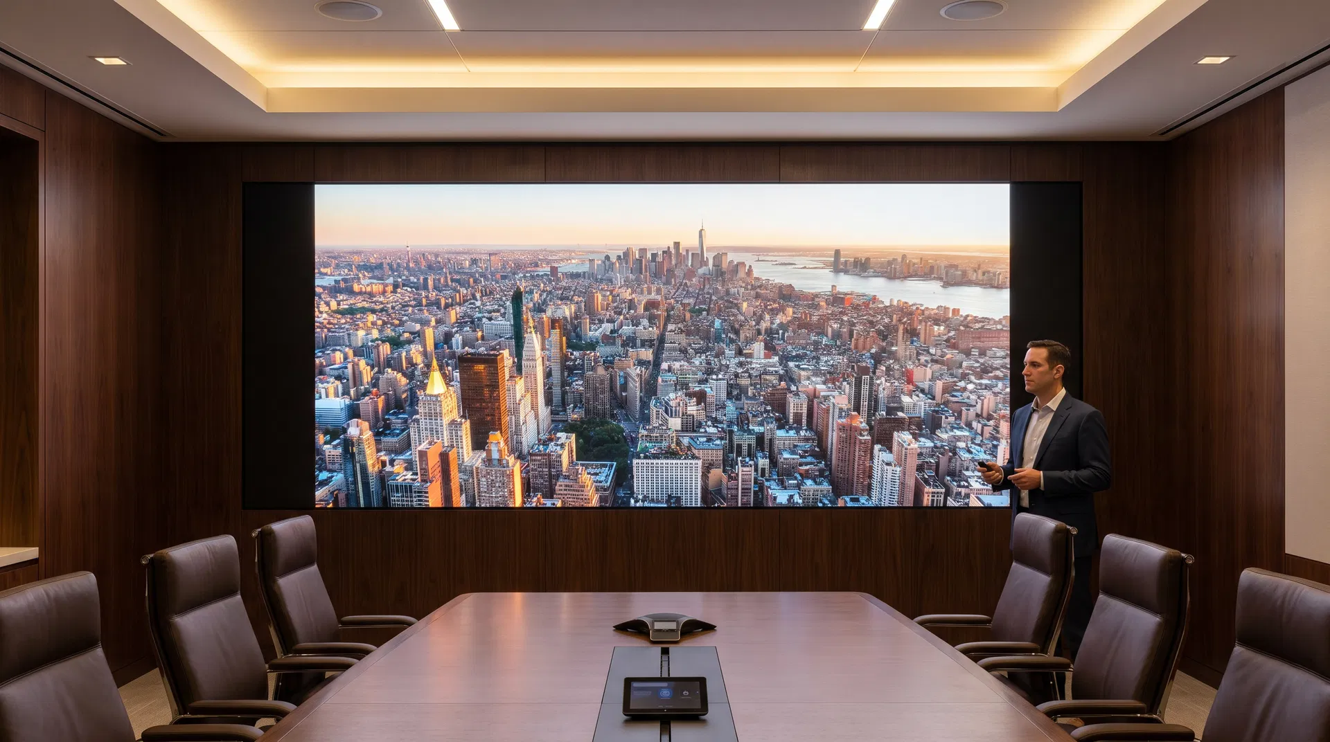 Corporate HQ — 24-Foot 5K LED Video Wall