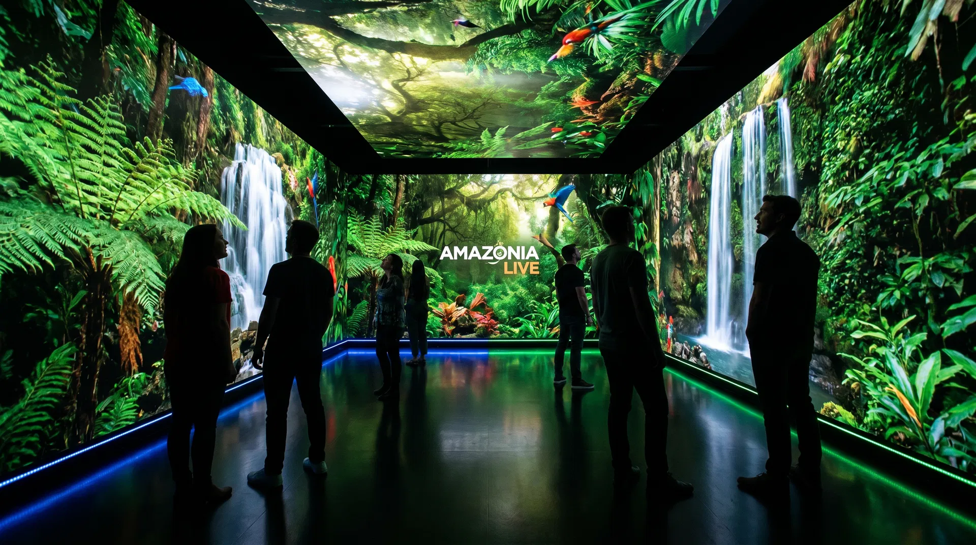 Immersive LED Activation — Full Room Experience