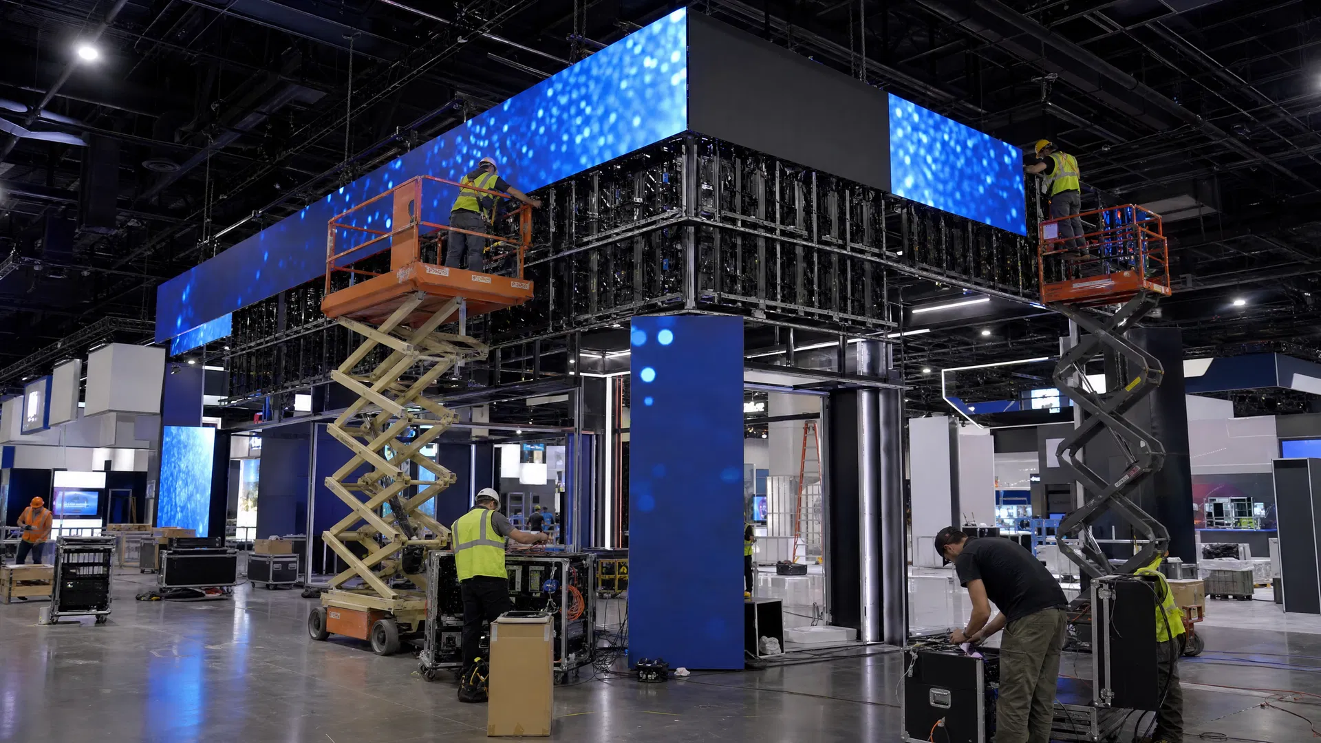 Installation & Setup - LED Exhibits process