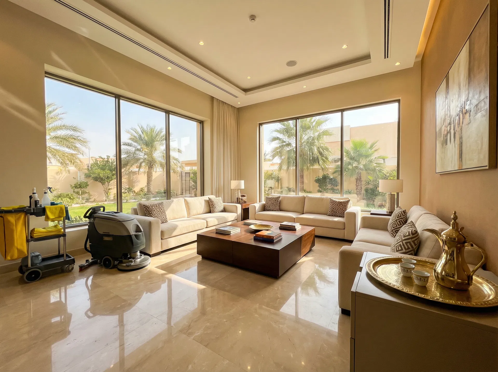 تنظيف شقق وفلل