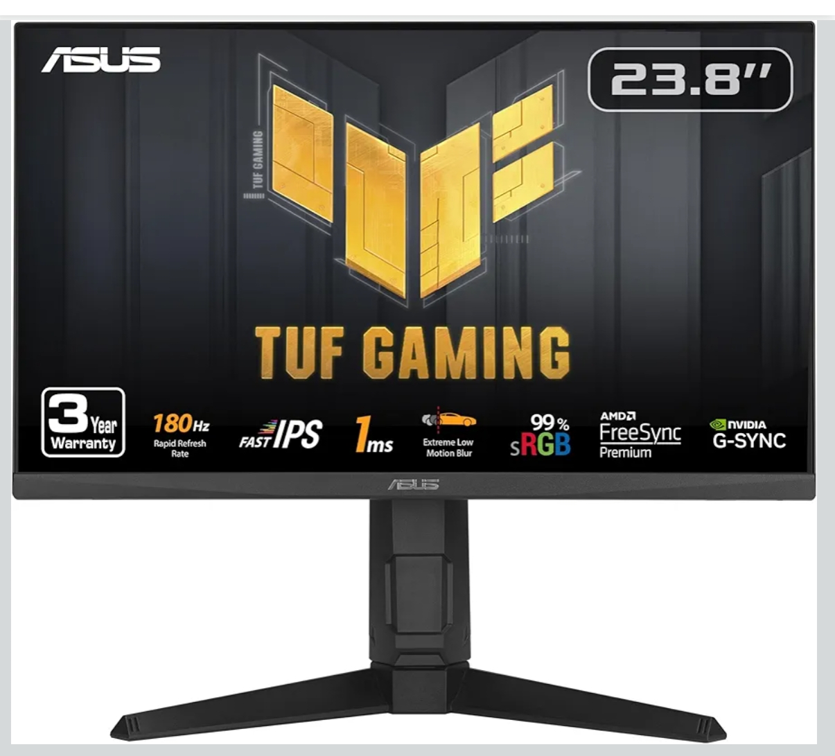 ASUS TUF Gaming Monitor 1080P (VG249QL3A) de 24"