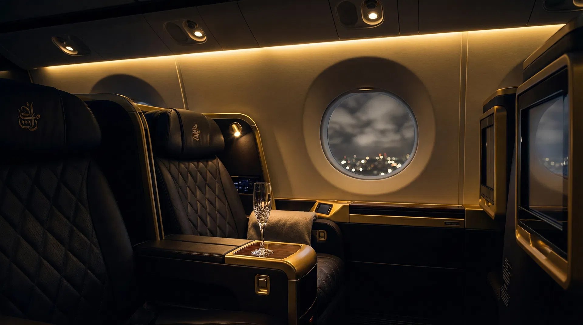 First Class Kabine – das Ziel deiner Meilen