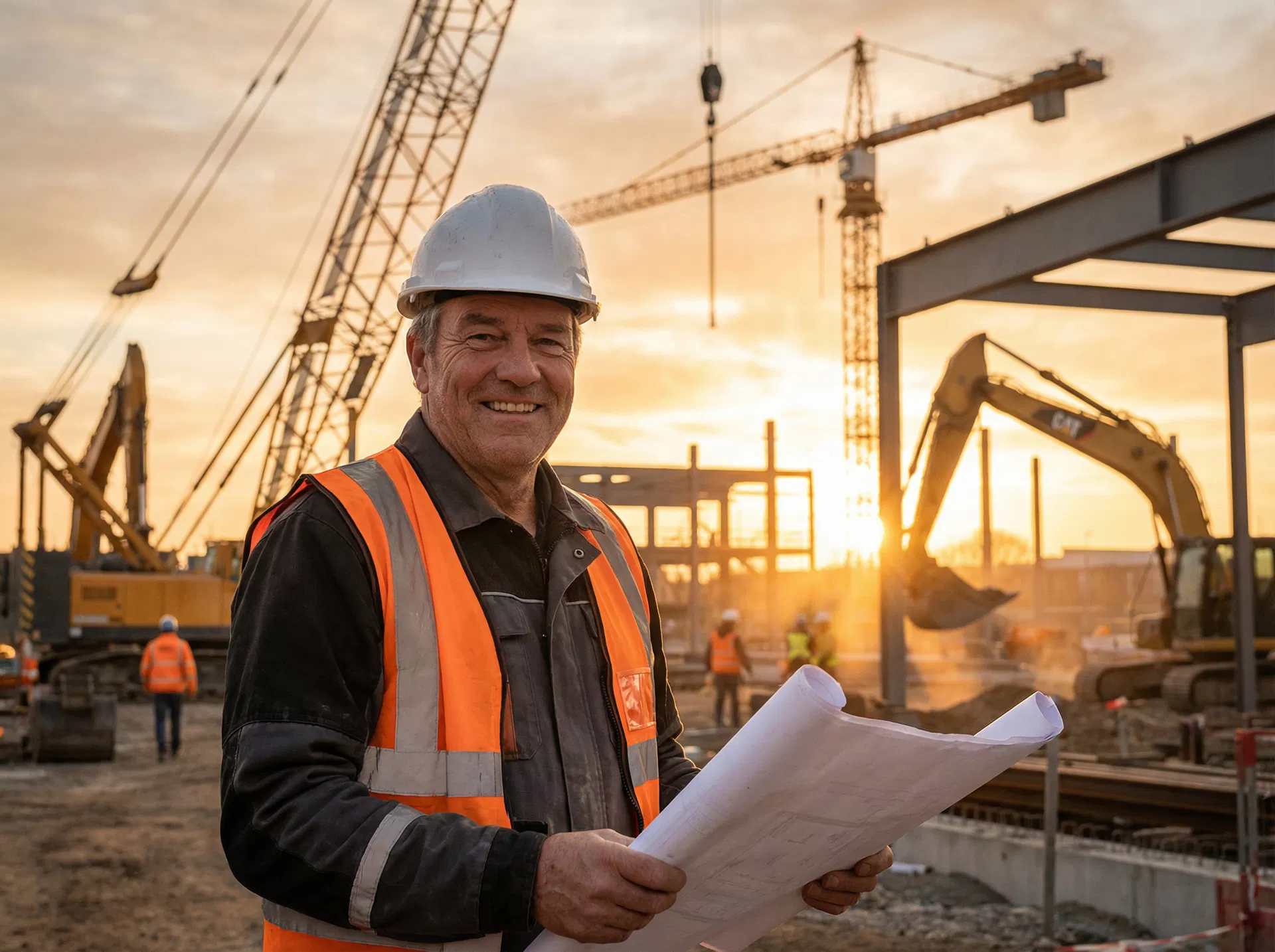 Construction business owner using QuickFundPros funding