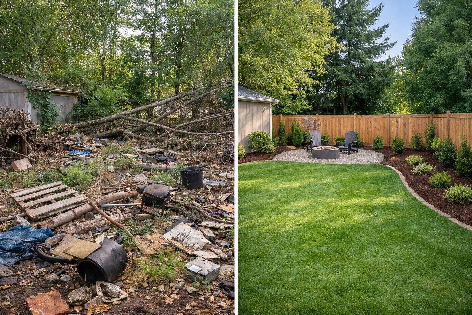Yard Debris Removal