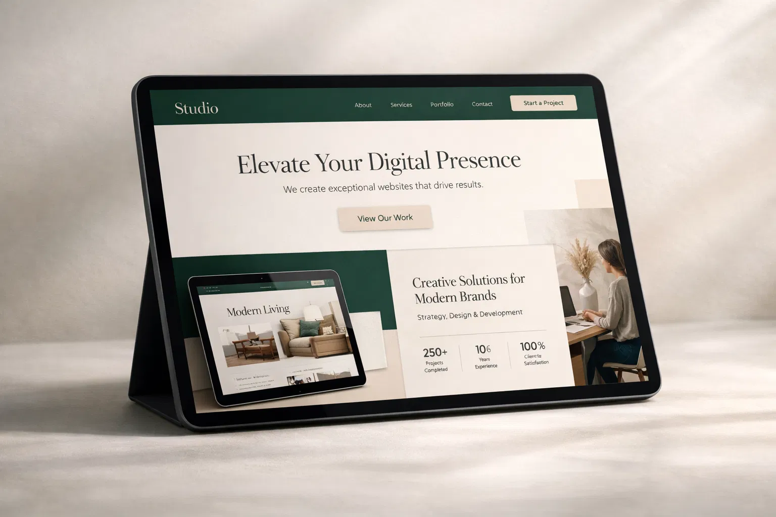 Professionelle Website von Nuke Web