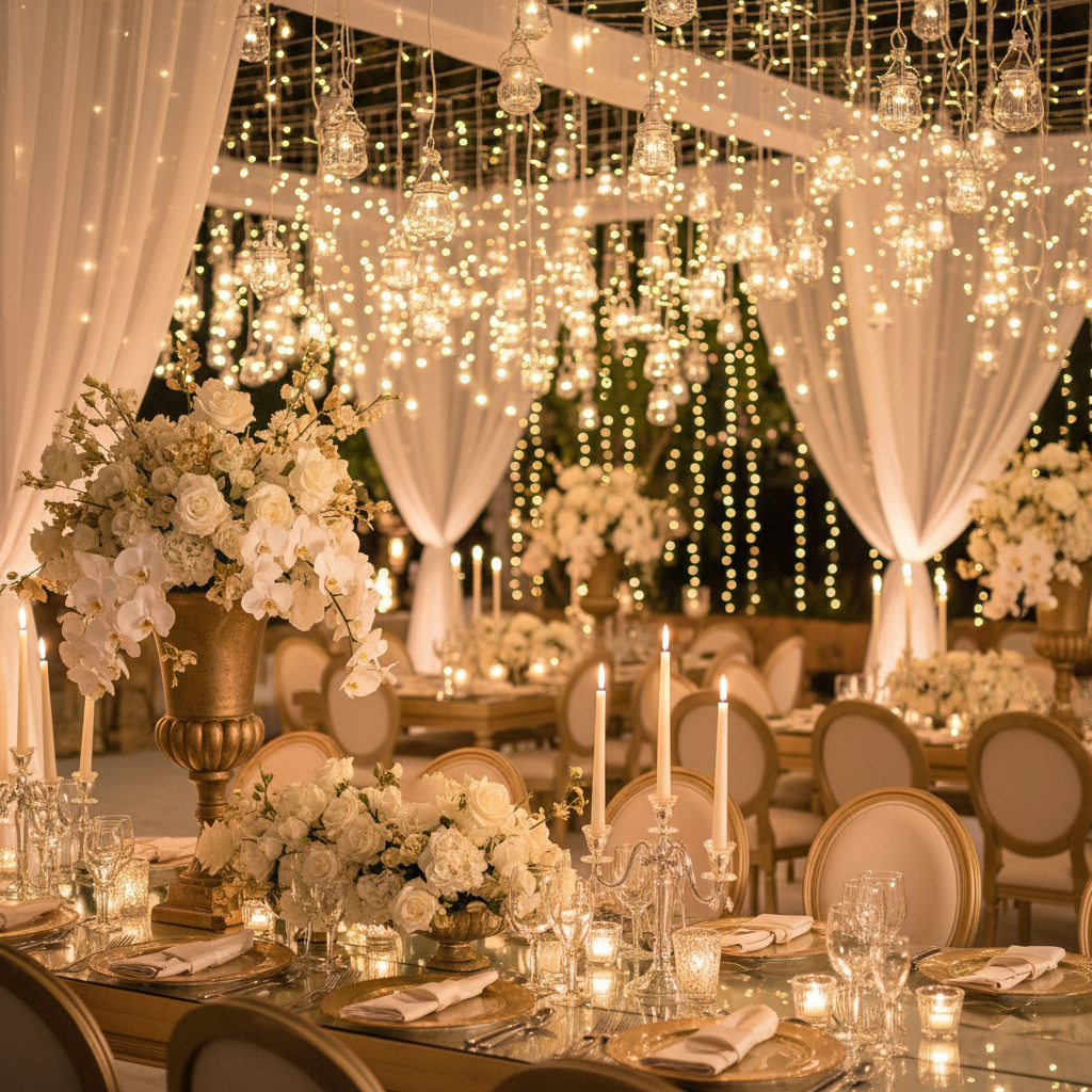 Iluminación Creativa: Transforma tus Fiestas al Aire Libre