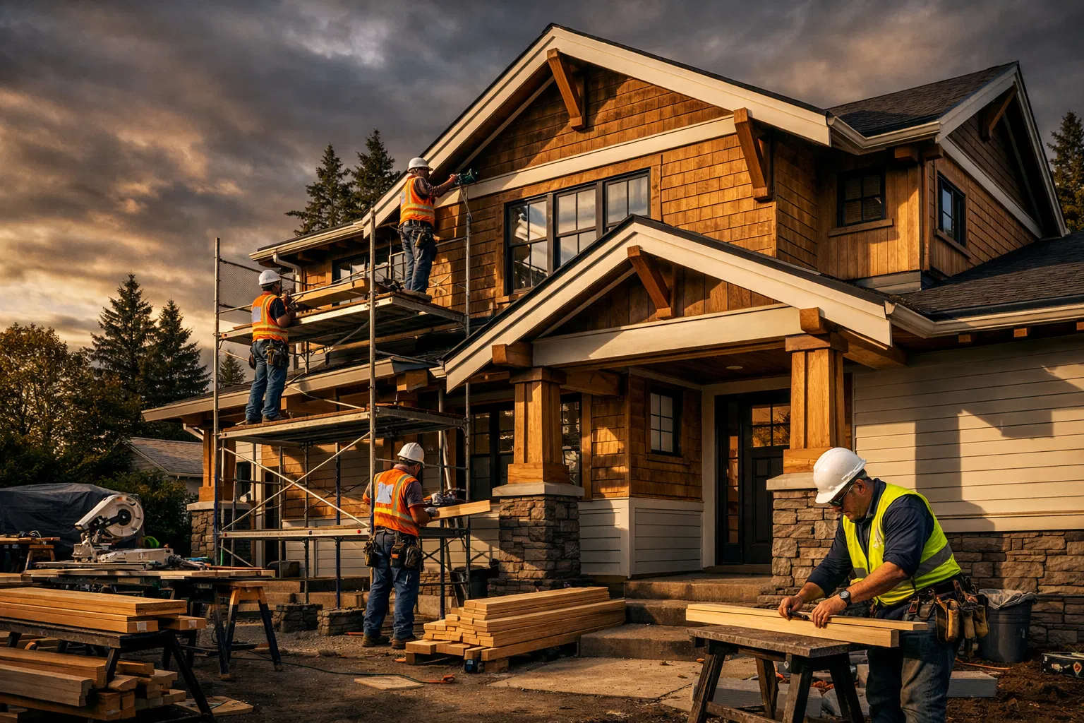 Craftsman Home Exterior Remodel