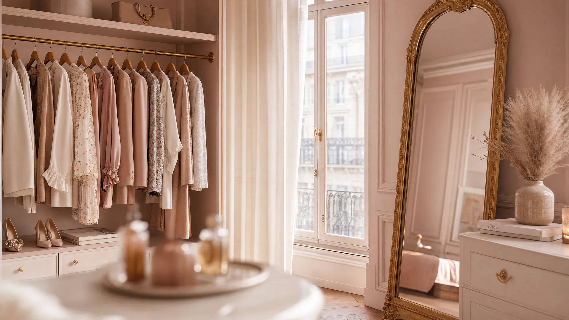 Dressing parisien élégant