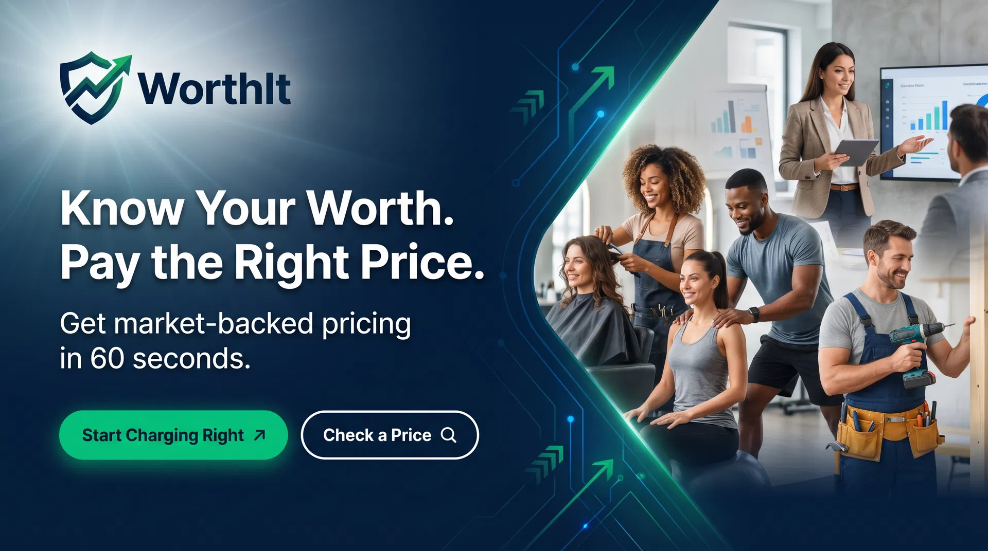 WorthIt - Pricing for Services