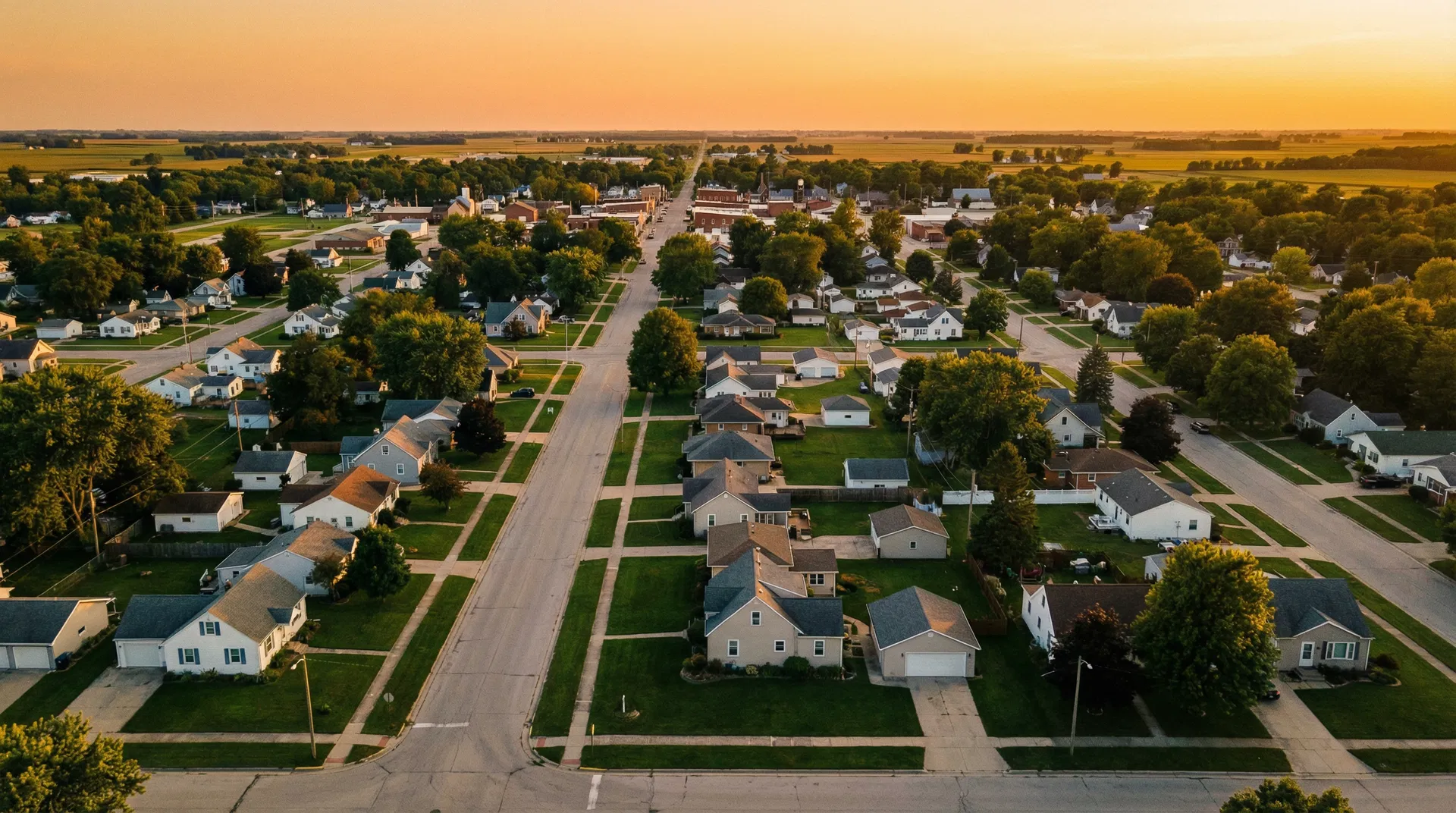 Highland WI neighborhood