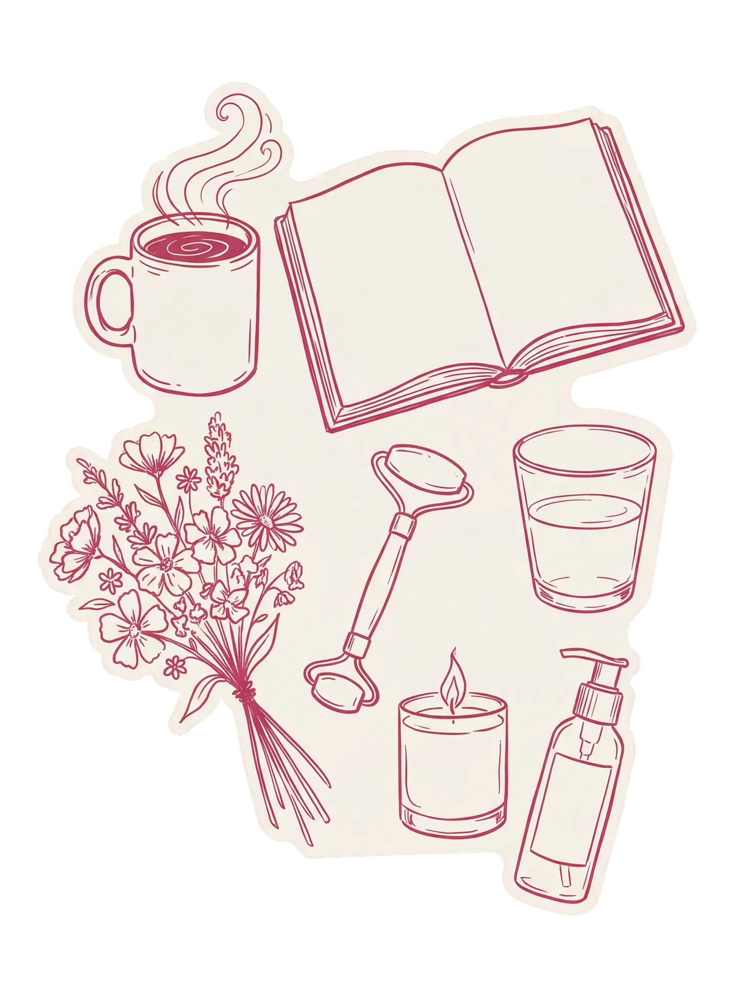 Morning routine illustration