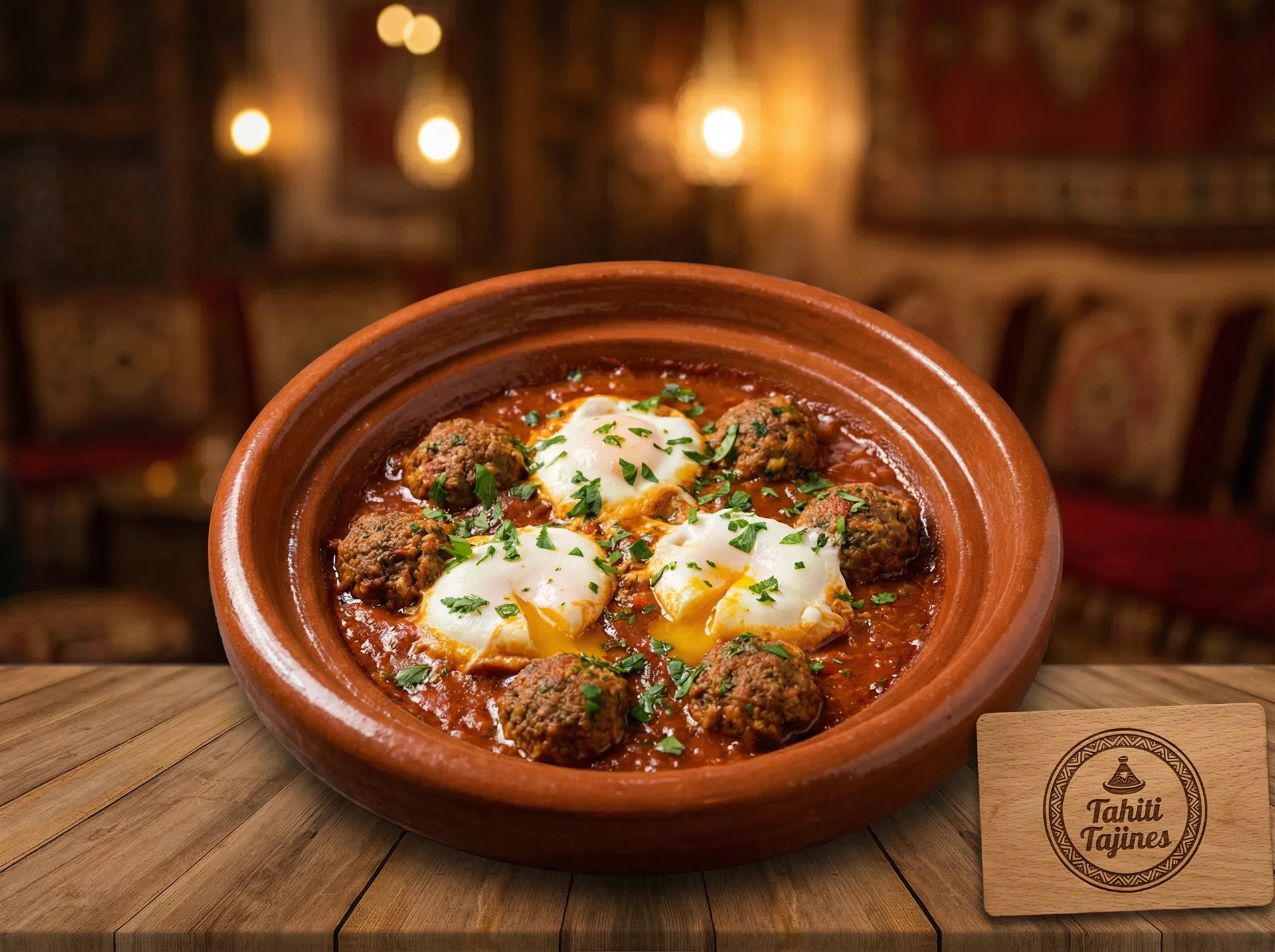 Tajine de Kefta aux Œufs