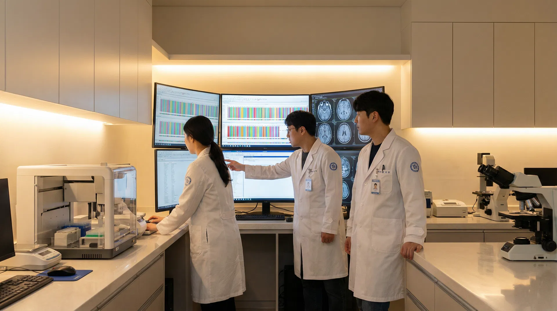 Korean medical researchers
