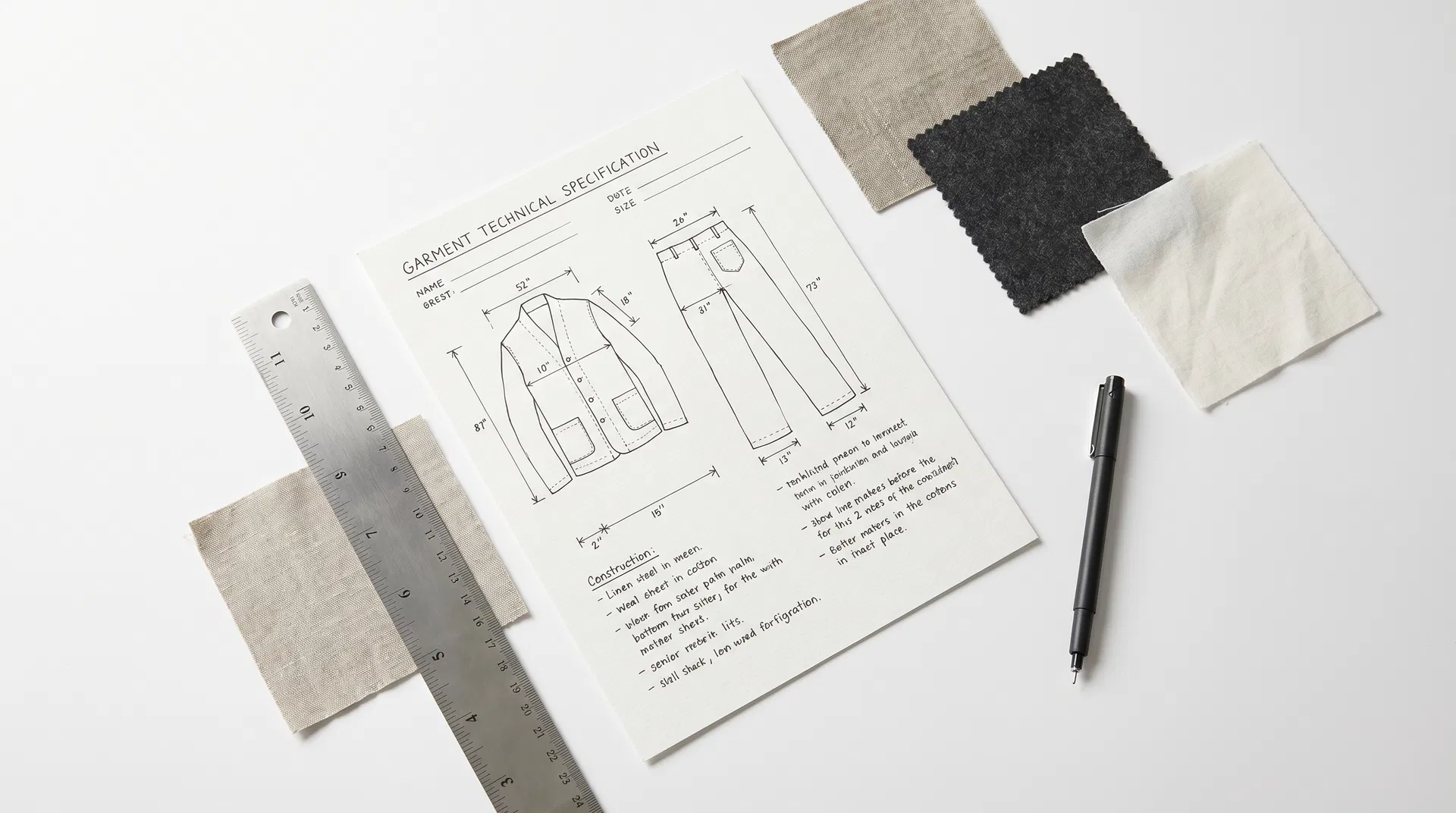 How to Read a Tech Pack: A Beginner's Guide for Apparel Buyers