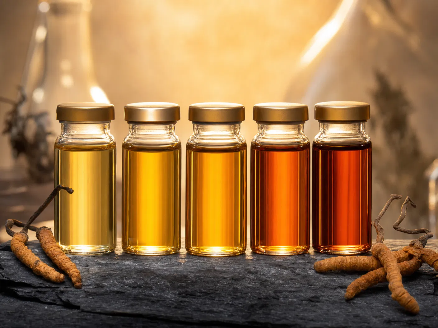 The five core ingredients of Cordyceps