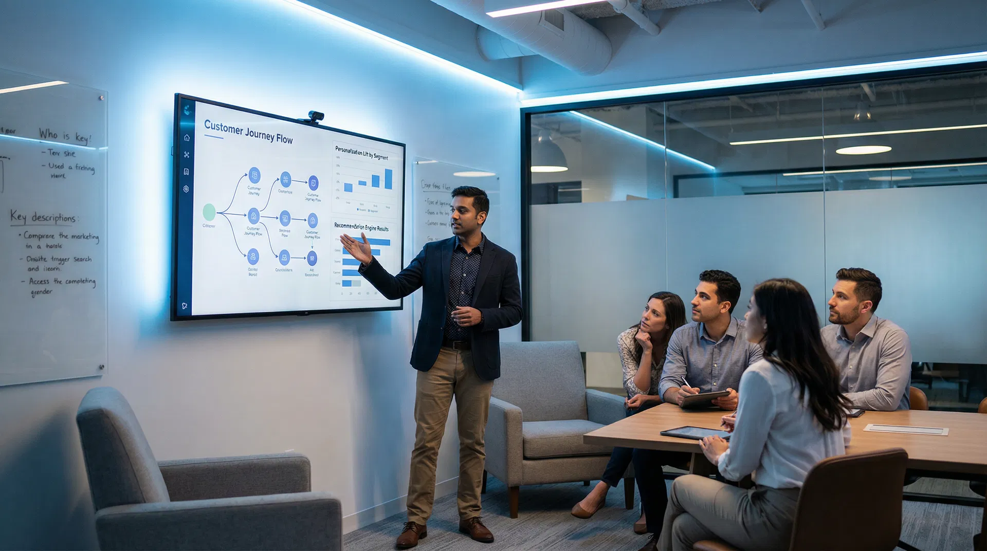 Personalise journeys in real time