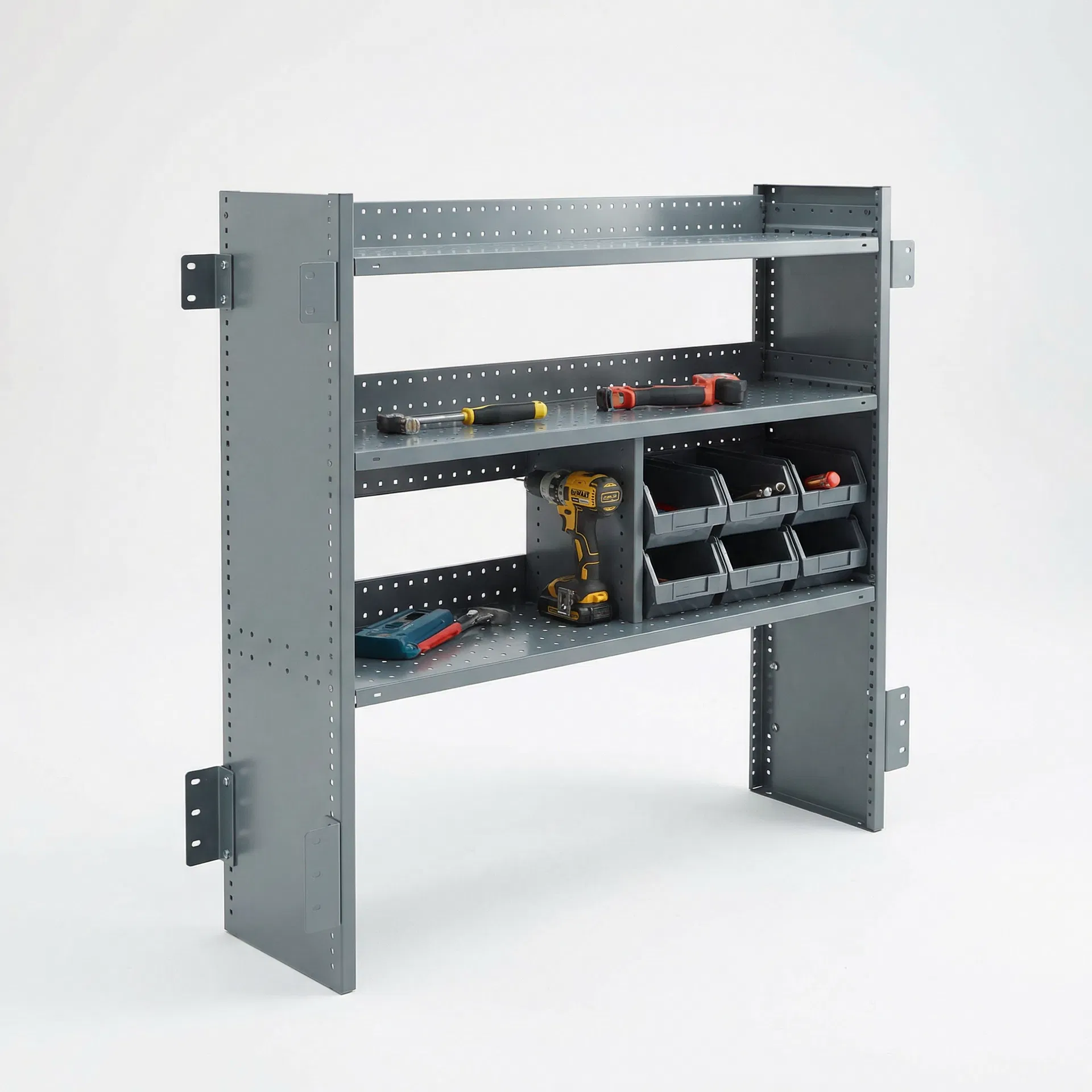 Universal Van Racking Shelving Unit