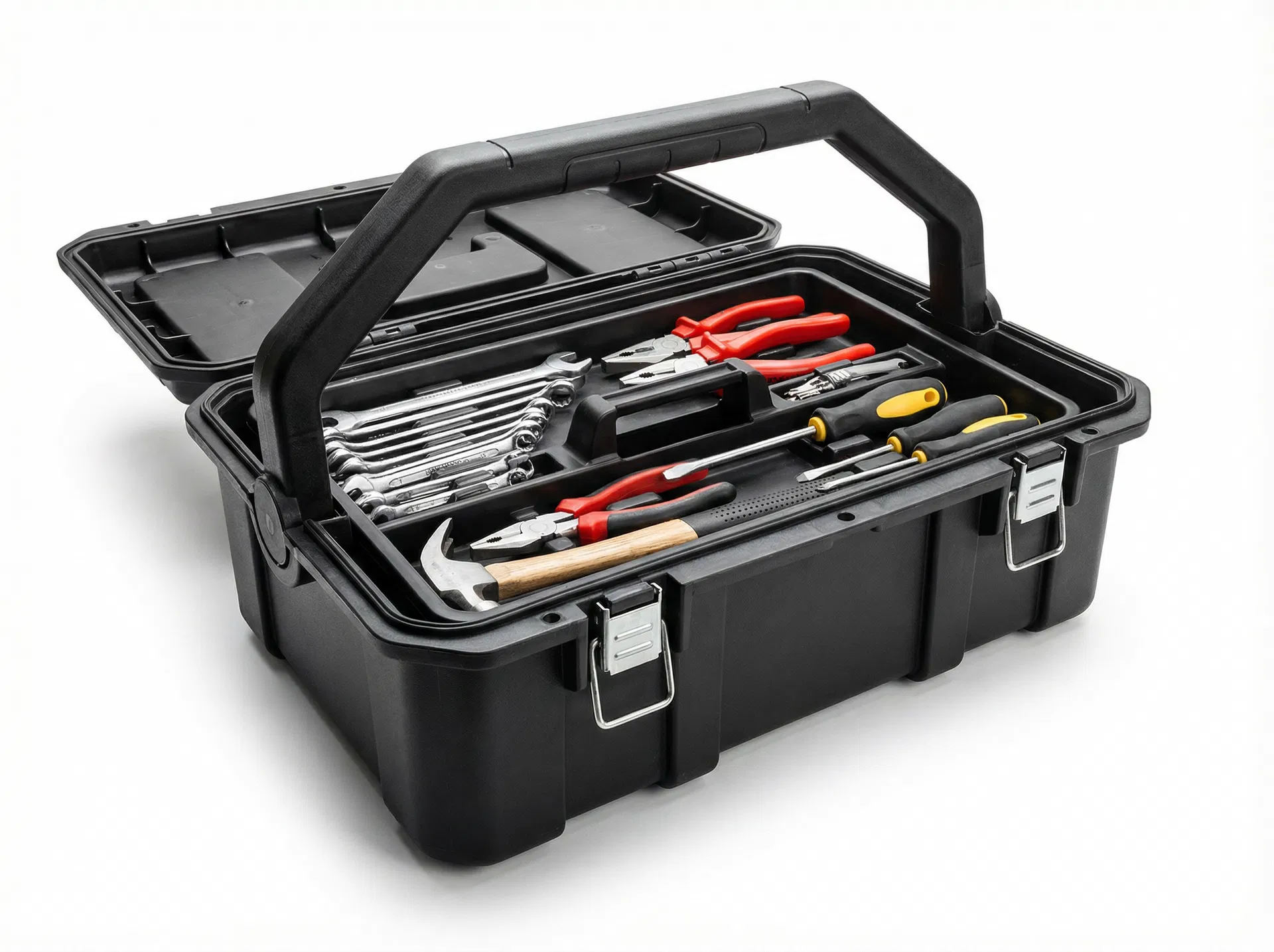 Marksman Heavy-Duty Plastic Tool Box