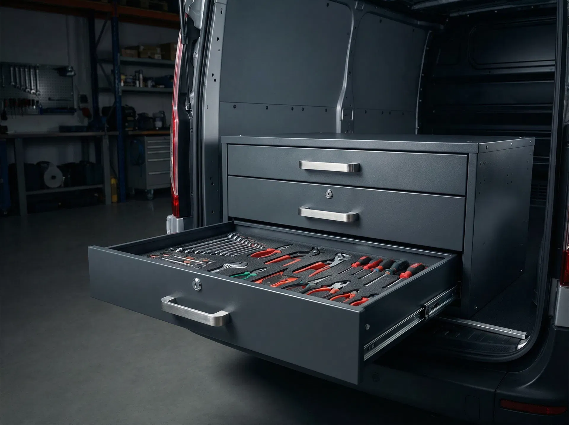 Heavy Duty Van Drawer System