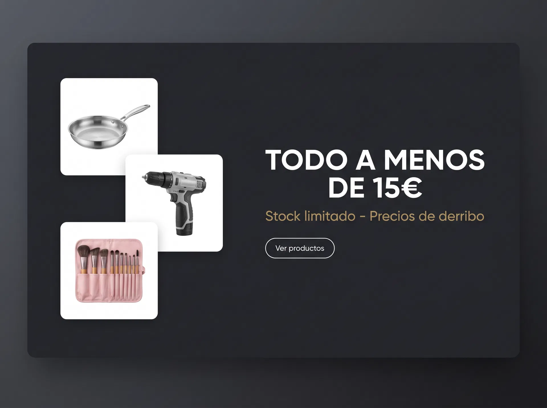 Todo a menos de 15 euros