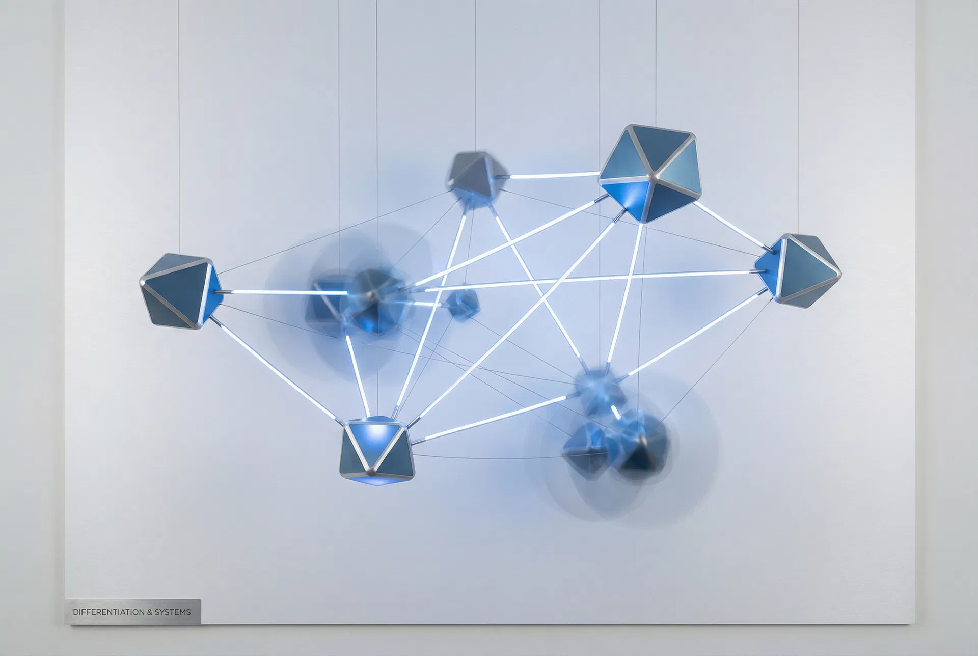 Network diagram representing family systems theory