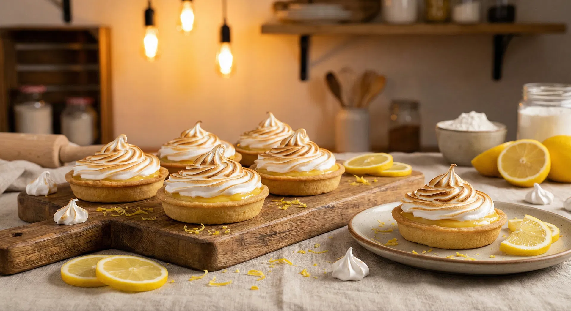 Mini Lemon Meringue Pies