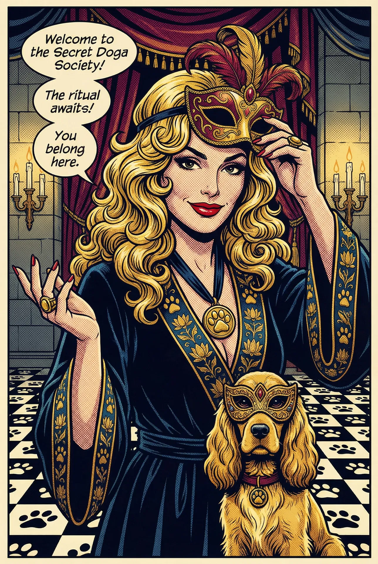 Suzi — The Wizard of the Secret Doga Society