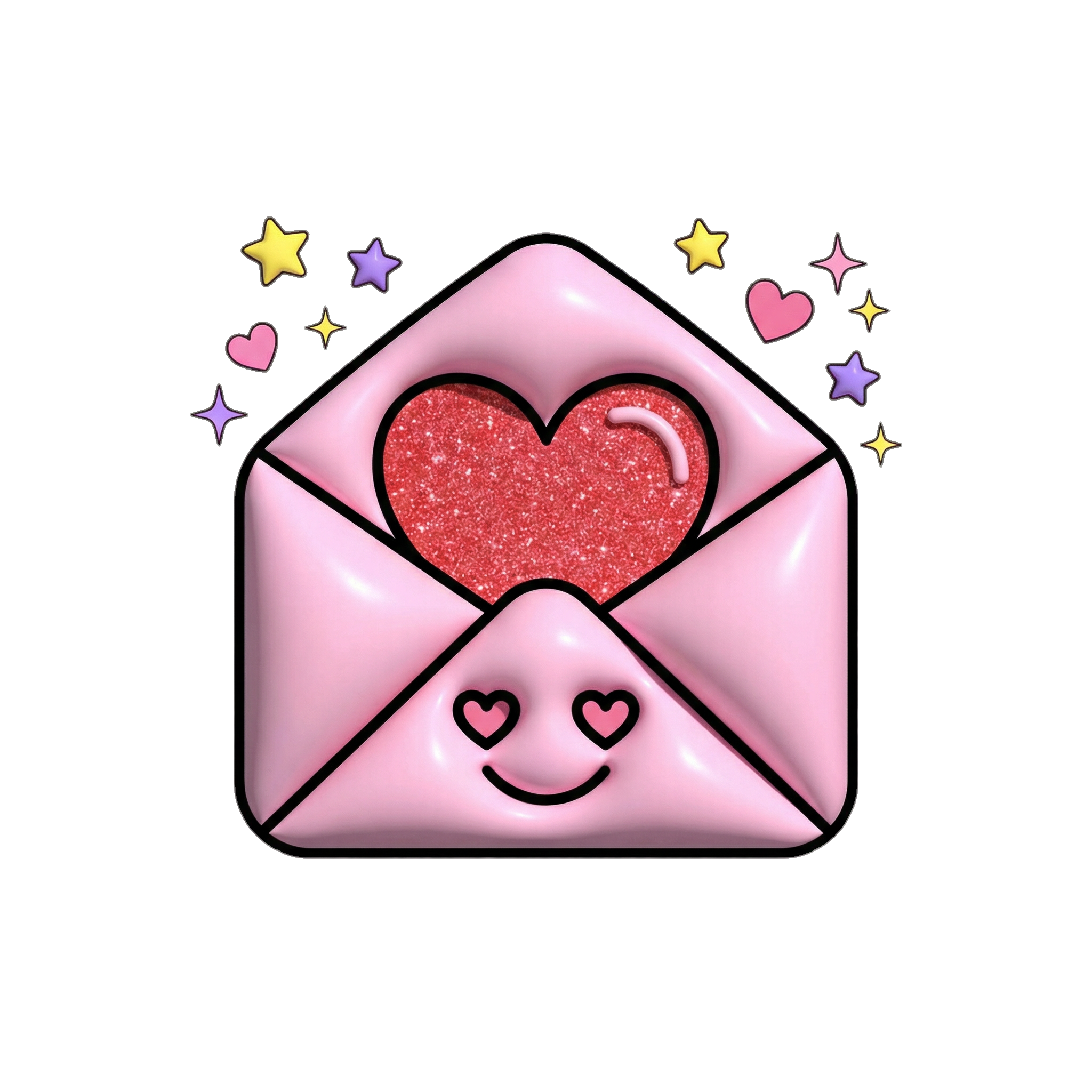 Love letter icon decoration