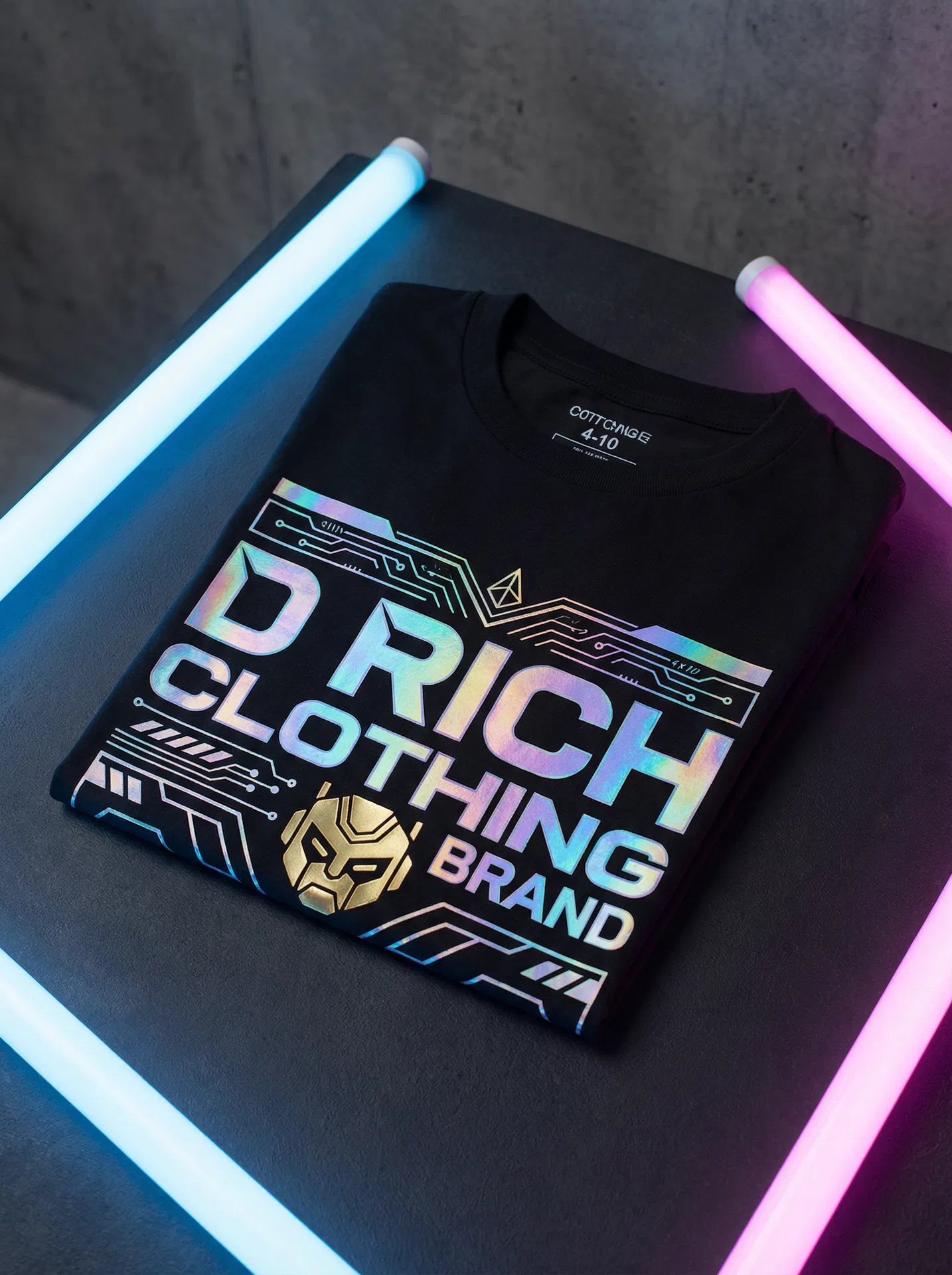 D'Rich Kids Holographic Tee