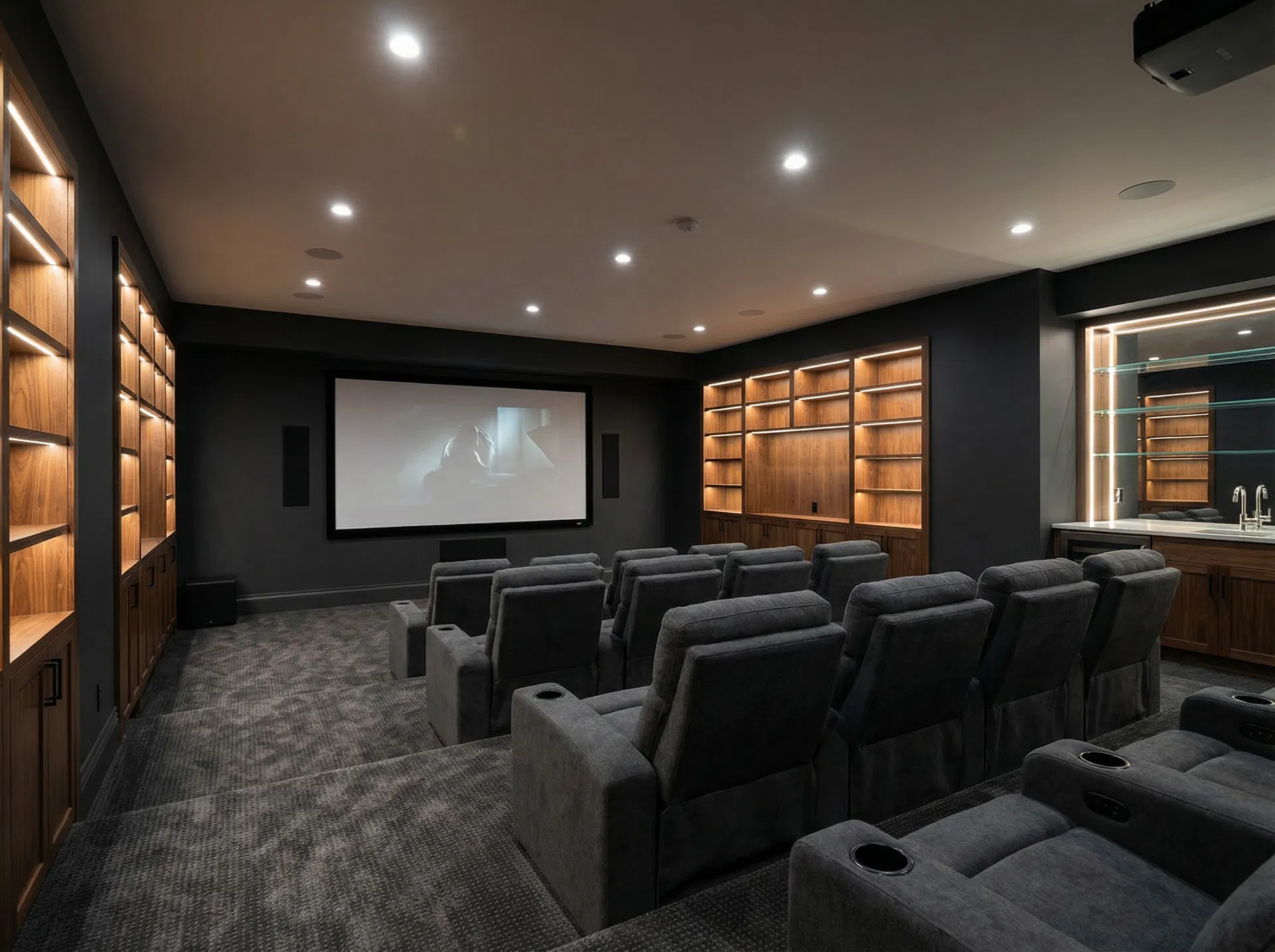Home Theatre Basement