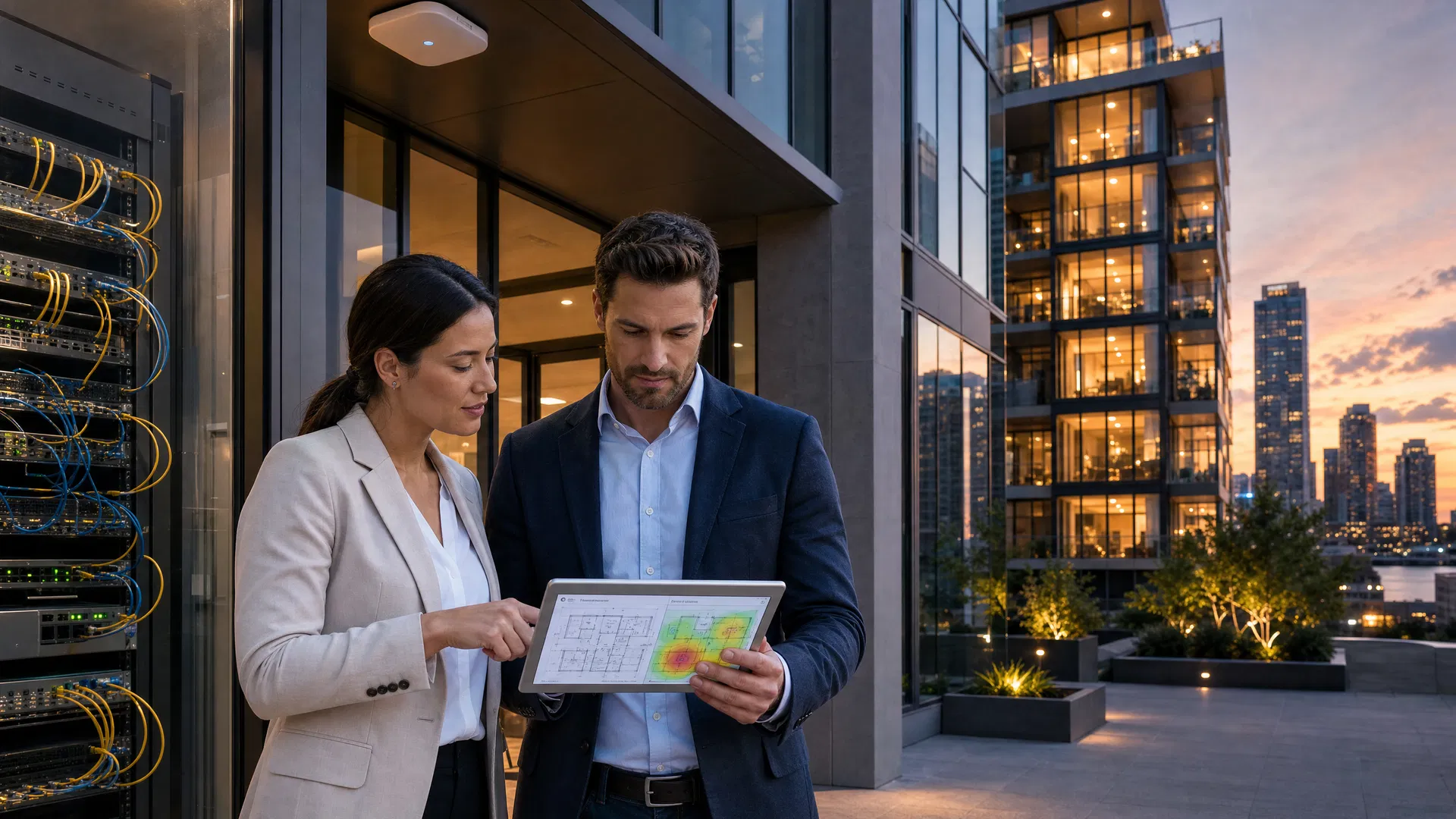 Connected Properties From the Ground Up