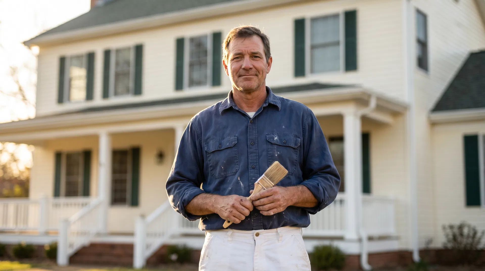 Danny Olivo, founder and owner of Beams & Dreams Painting — family-owned painting contractor serving Little Rock, Conway, and Central Arkansas since 2016