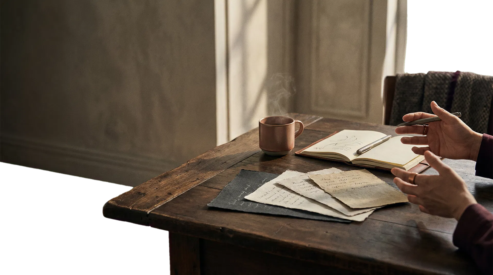 Editorial leadership workspace